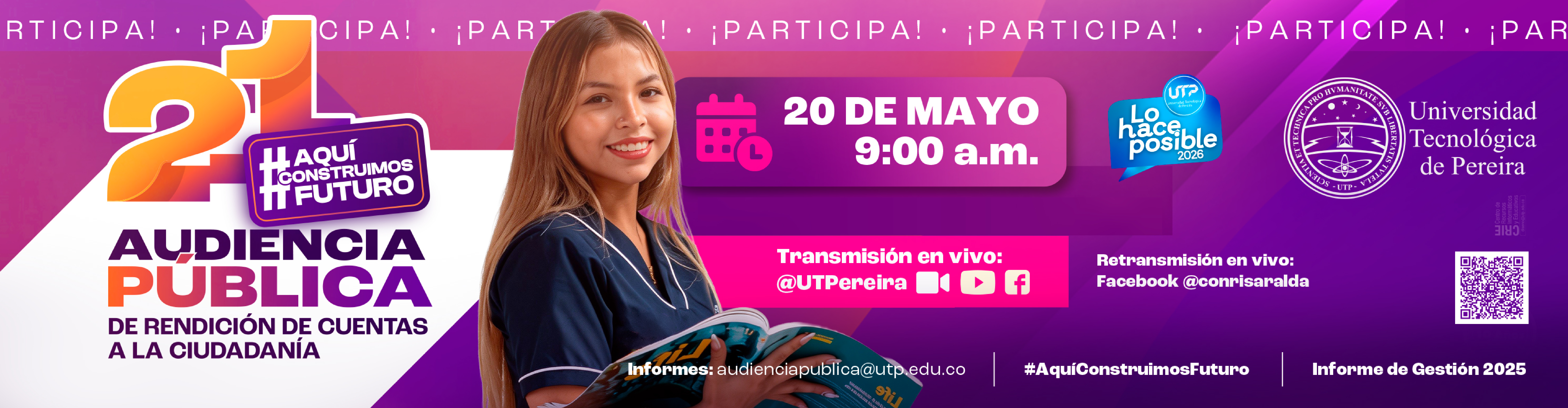 Banner Principal Rendición 2026